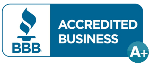 BBB A+ accredited business seal